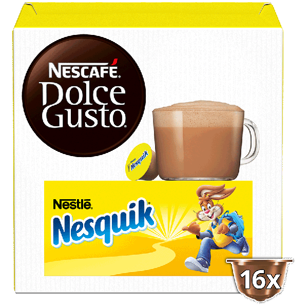 Boîte de 16 capsules NESQUIK® NESCAFÉ® Dolce Gusto®
