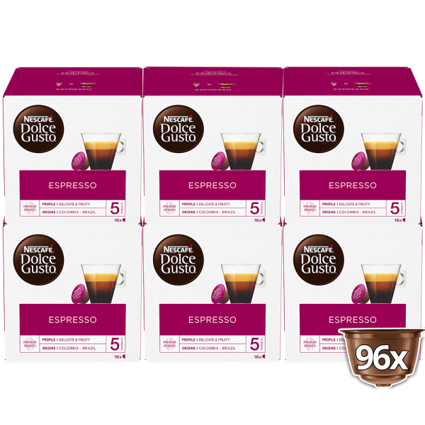 Pack avantage 96 capsules ESPRESSO NESCAFÉ® Dolce Gusto® 