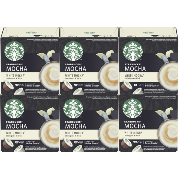 PACK AVANTAGE STARBUCKS® WHITE MOCHA 72 CAPSULES
