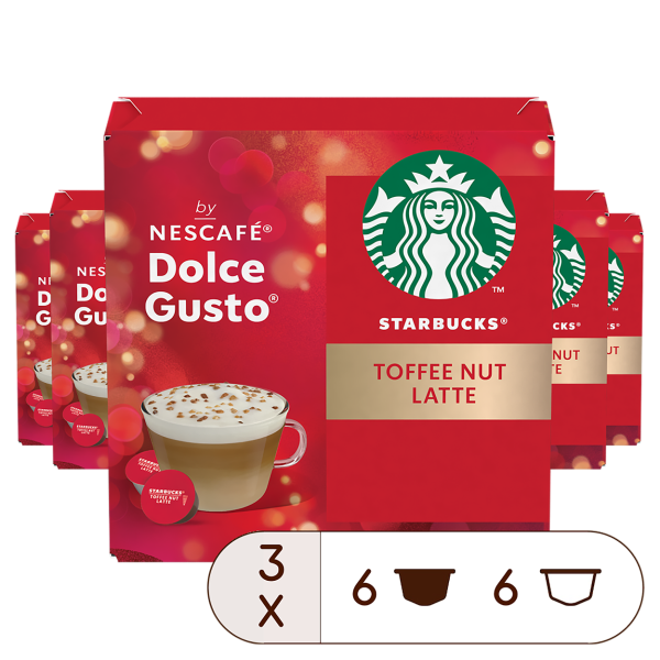STARBUCKS® TOFFEE NUT LATTE 36 CAPSULES