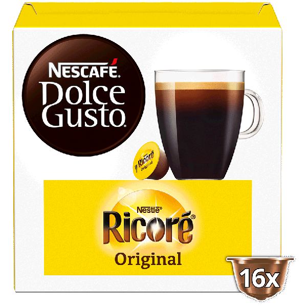 Boîte de 16 capsules RICORÉ® ORIGINAL NESCAFÉ® Dolce Gusto® 