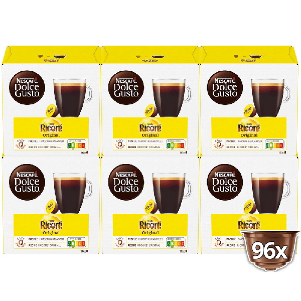 Pack avantage 96 capsules RICORÉ® ORIGINAL NESCAFÉ® Dolce Gusto®
