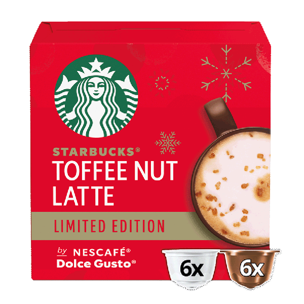 CAPSULES CAFÉ STARBUCKS® TOFFEE NUT LATTE