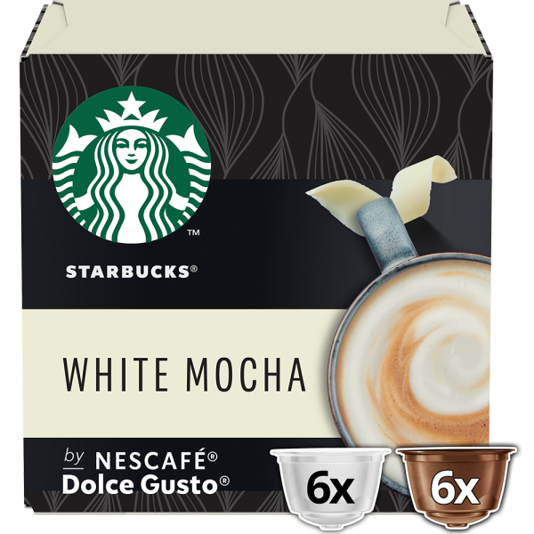 Boîte de 12 capsules STARBUCKS® WHITE MOCHA NESCAFÉ® Dolce Gusto®
