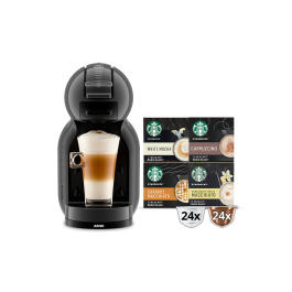 PACK MINI ME NOIRE ANTHRACITE + SELECTION STARBUCKS® GOURMANDE 4 BOÎTES