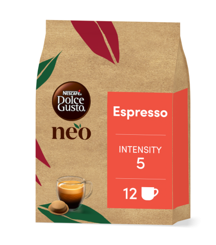 Bo&icirc;te de 12 capsules NEO Espresso 12 Dosettes NESCAF&Eacute;&reg; Dolce Gusto