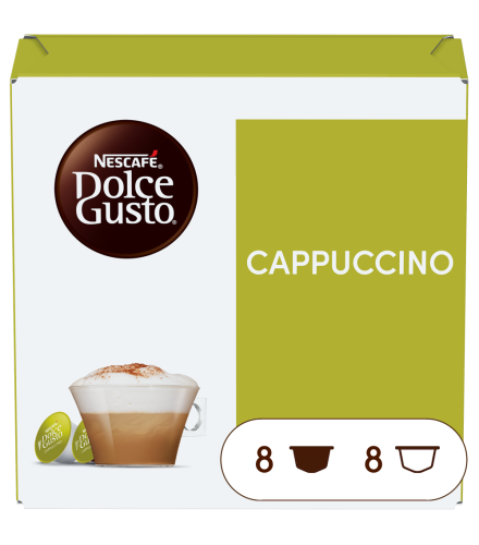 Boîte de 16 capsules CAPPUCCINO 16 CAPSULES NESCAFÉ® Dolce Gusto