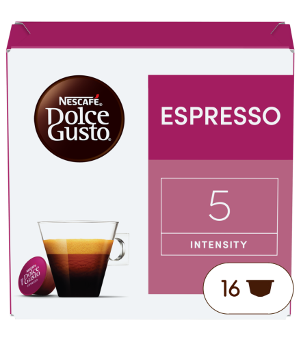 Boîte de 16 capsules CAFÉ ESPRESSO 16 CAPSULES NESCAFÉ® Dolce Gusto