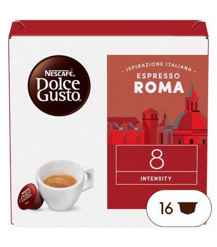 Boîte de 16 capsules ESPRESSO ROMA 16 CAPSULES NESCAFÉ® Dolce Gusto