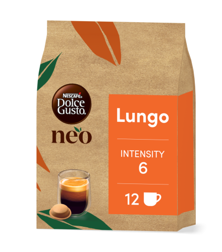 Bo&icirc;te de 12 capsules NEO Lungo 12 Dosettes NESCAF&Eacute;&reg; Dolce Gusto