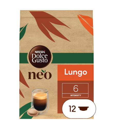 Boîte de 12 capsules NEO Lungo 12 Dosettes NESCAFÉ® Dolce Gusto