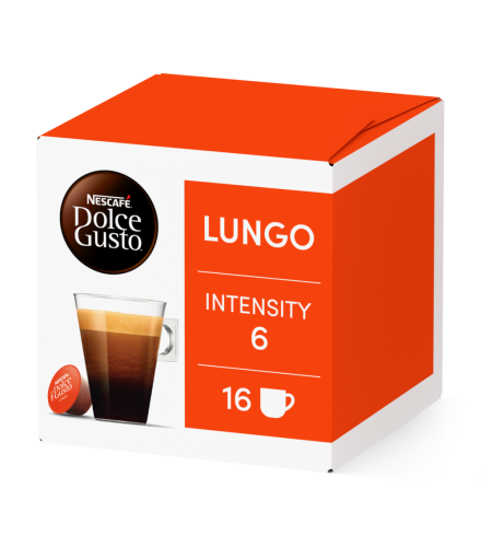Bo&icirc;te de 16 capsules CAF&Eacute; LUNGO 16 CAPSULES NESCAF&Eacute;&reg; Dolce Gusto