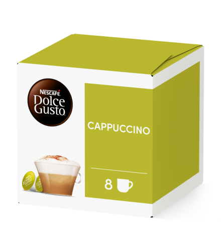 Boîte de 16 capsules CAPPUCCINO 16 CAPSULES NESCAFÉ® Dolce Gusto