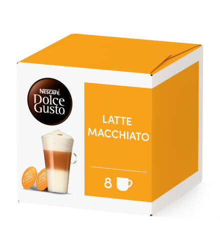 Bo&icirc;te de 16 capsules LATTE MACCHIATO 16 CAPSULES NESCAF&Eacute;&reg; Dolce Gusto