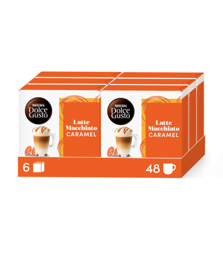 Pack avantage 96 capsules LATTE MACCHIATO CARAMEL NESCAF&Eacute;&reg; Dolce Gusto&reg;
