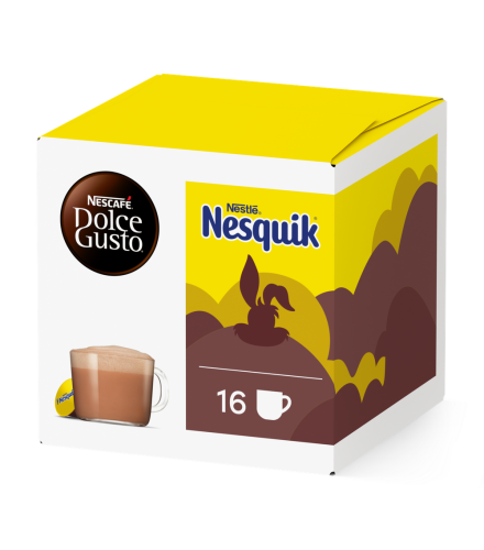 Bo&icirc;te de 16 capsules NESQUIK&reg; 16 CAPSULES NESCAF&Eacute;&reg; Dolce Gusto