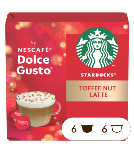 STARBUCKS® TOFFEE NUT LATTE 12 CAPSULES