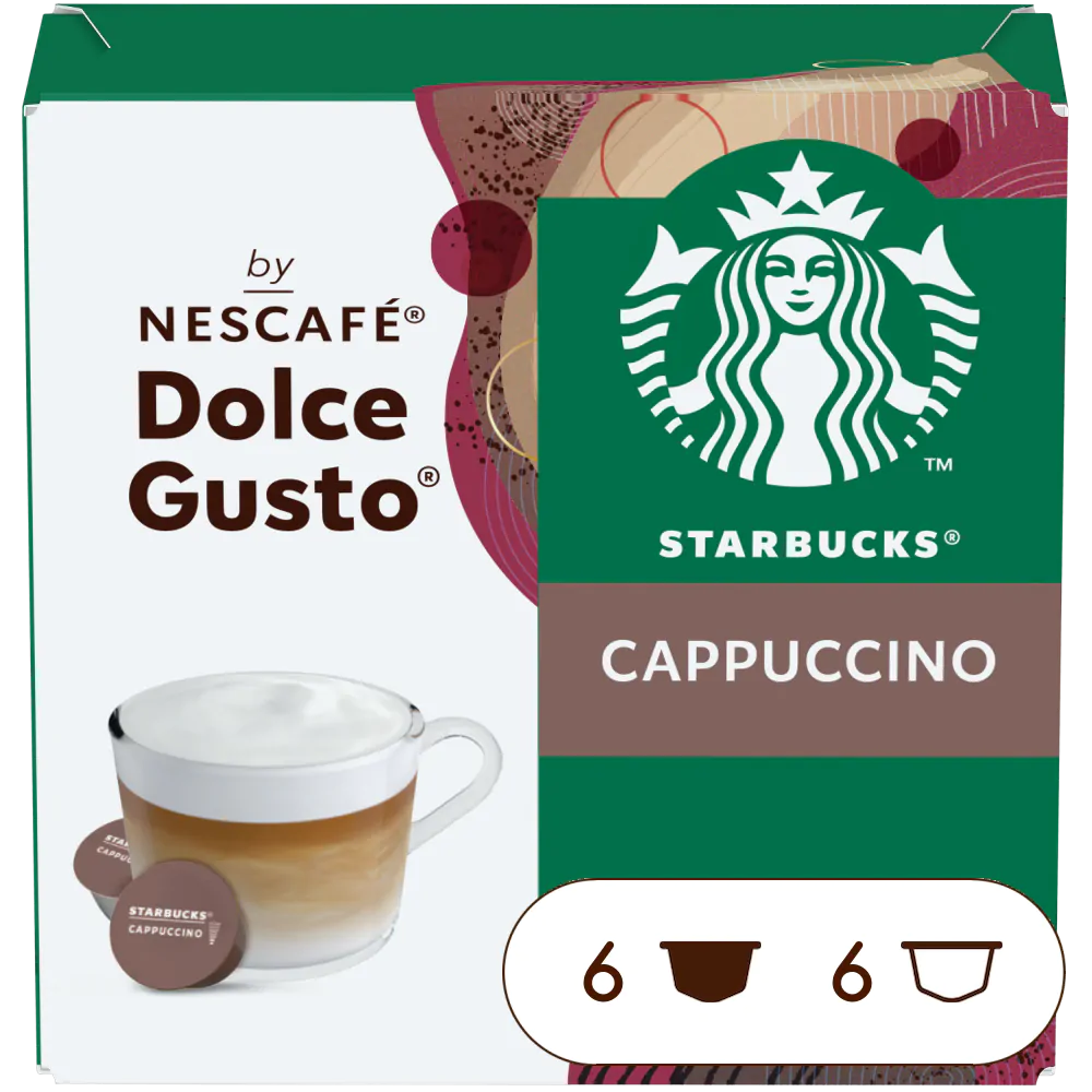STARBUCKS® Cappuccino 12 Capsules