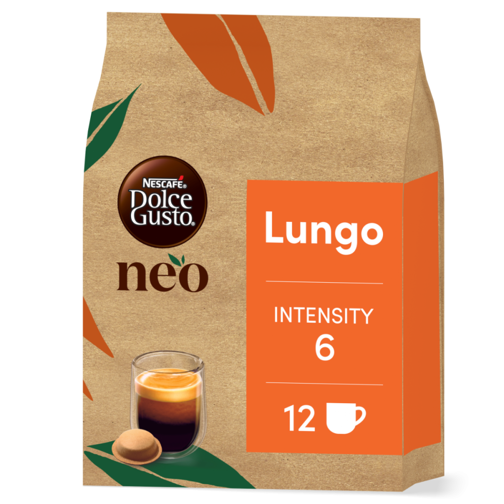 Boîte de 12 capsules NEO Lungo 12 Dosettes NESCAFÉ® Dolce Gusto