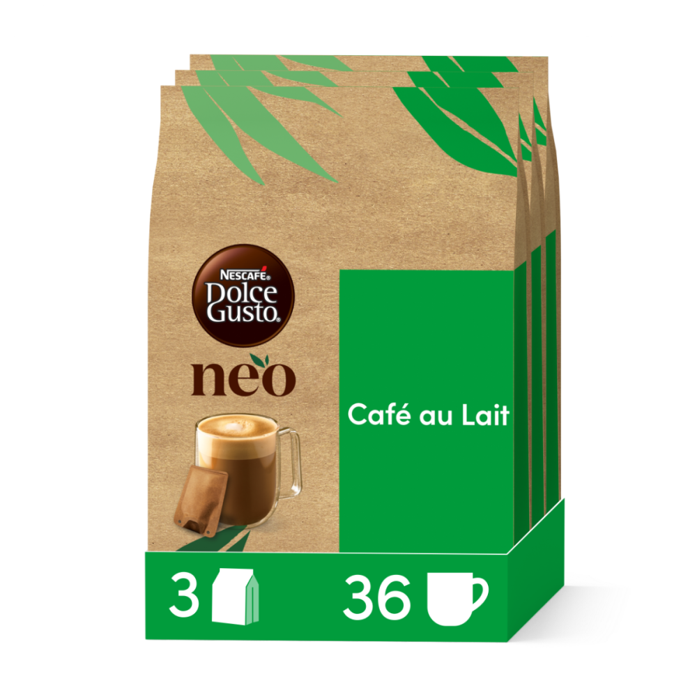 Pack NEO Café au Lait 36 capsules
