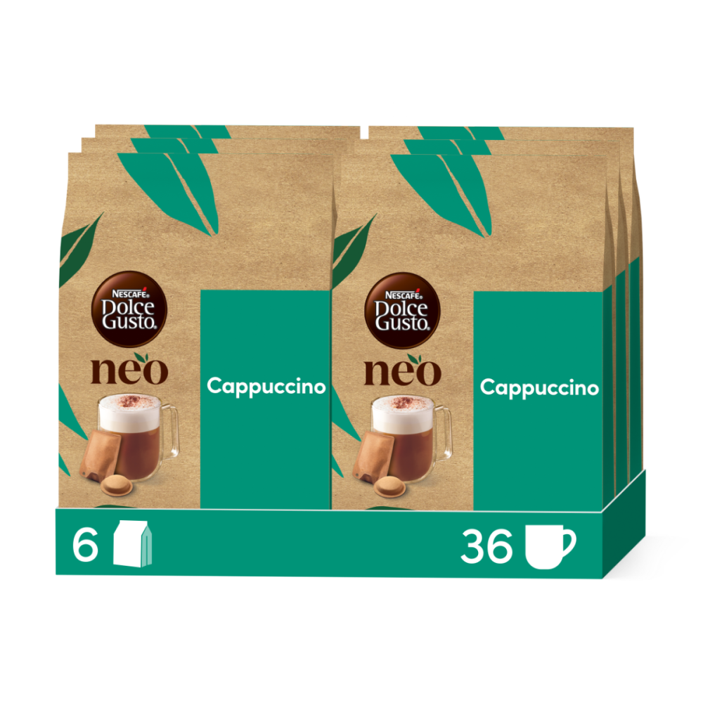Pack NEO Cappuccino 36 capsules & 36 sachets
