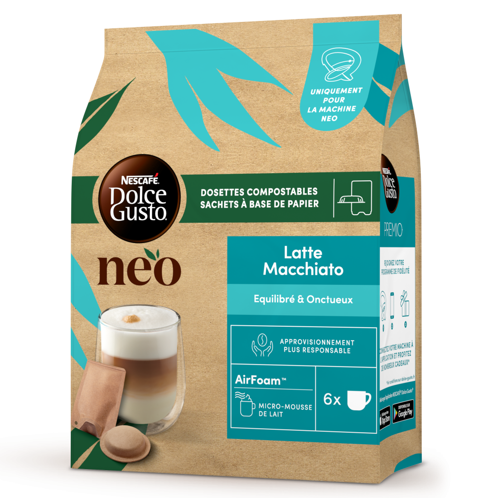 NEO Latte Macchiato 6 dosettes 6 sachets