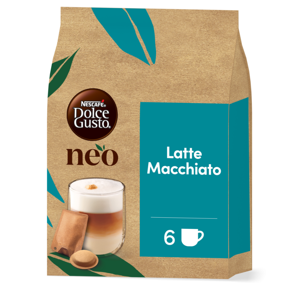Boîte de 12 capsules NEO Latte Macchiato 6 Dosettes 6 Sachets NESCAFÉ® Dolce Gusto