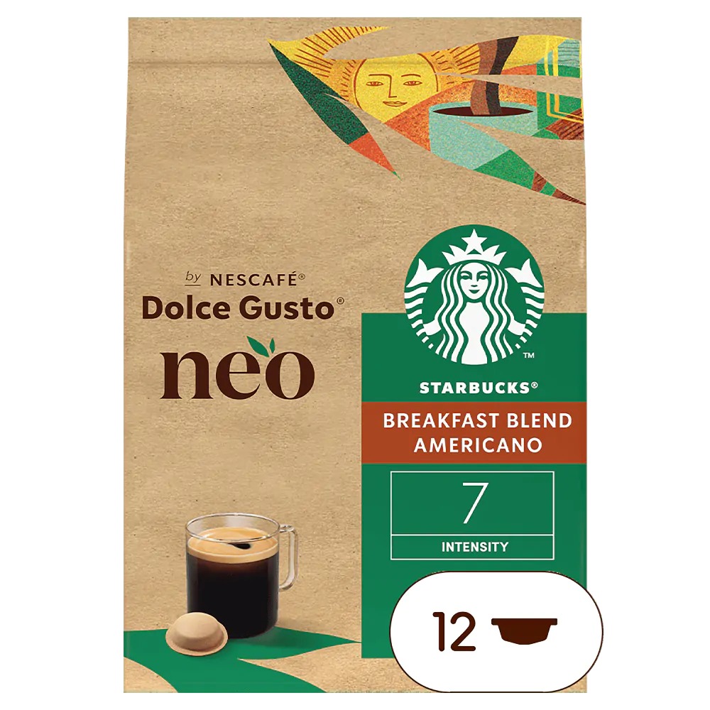   NEO Starbucks® Breakfast Blend Americano 12 Dosettes