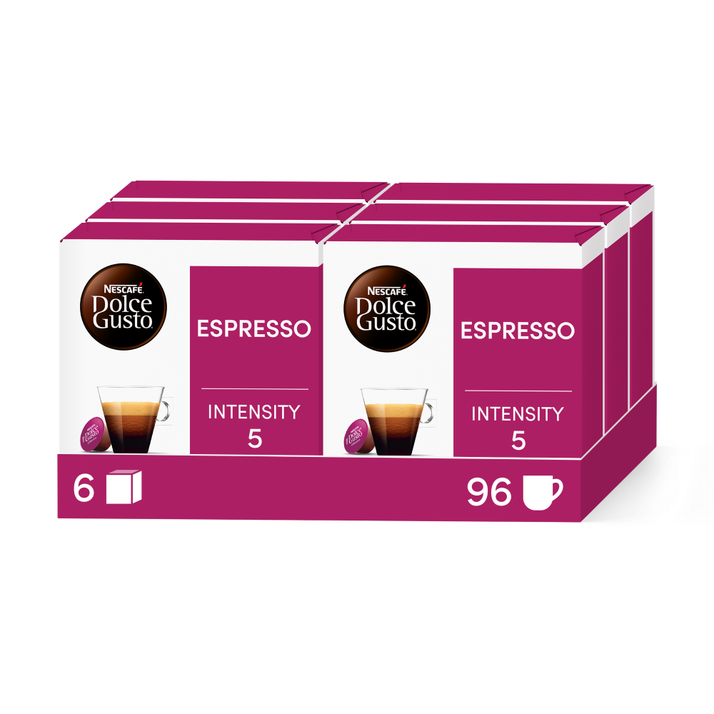 Boîte de 96 capsules PACK AVANTAGE ESPRESSO 96 CAPSULES NESCAFÉ® Dolce Gusto