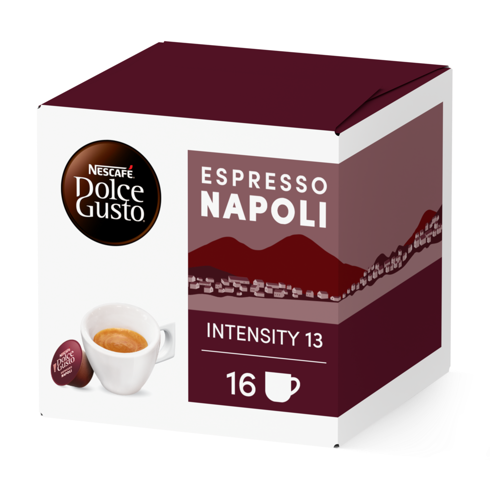 Boîte de 16 capsules ESPRESSO NAPOLI 16 CAPSULES NESCAFÉ® Dolce Gusto