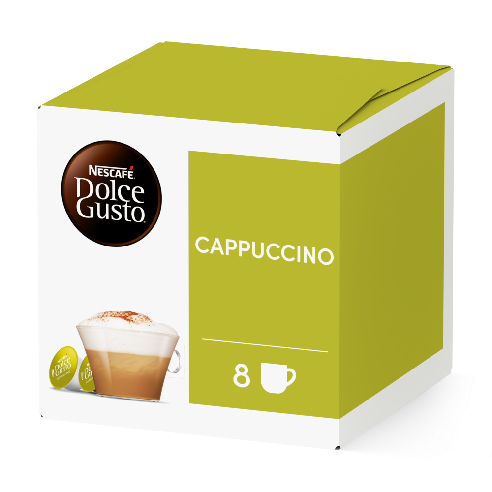 Boîte de 16 capsules CAPPUCCINO 16 CAPSULES NESCAFÉ® Dolce Gusto