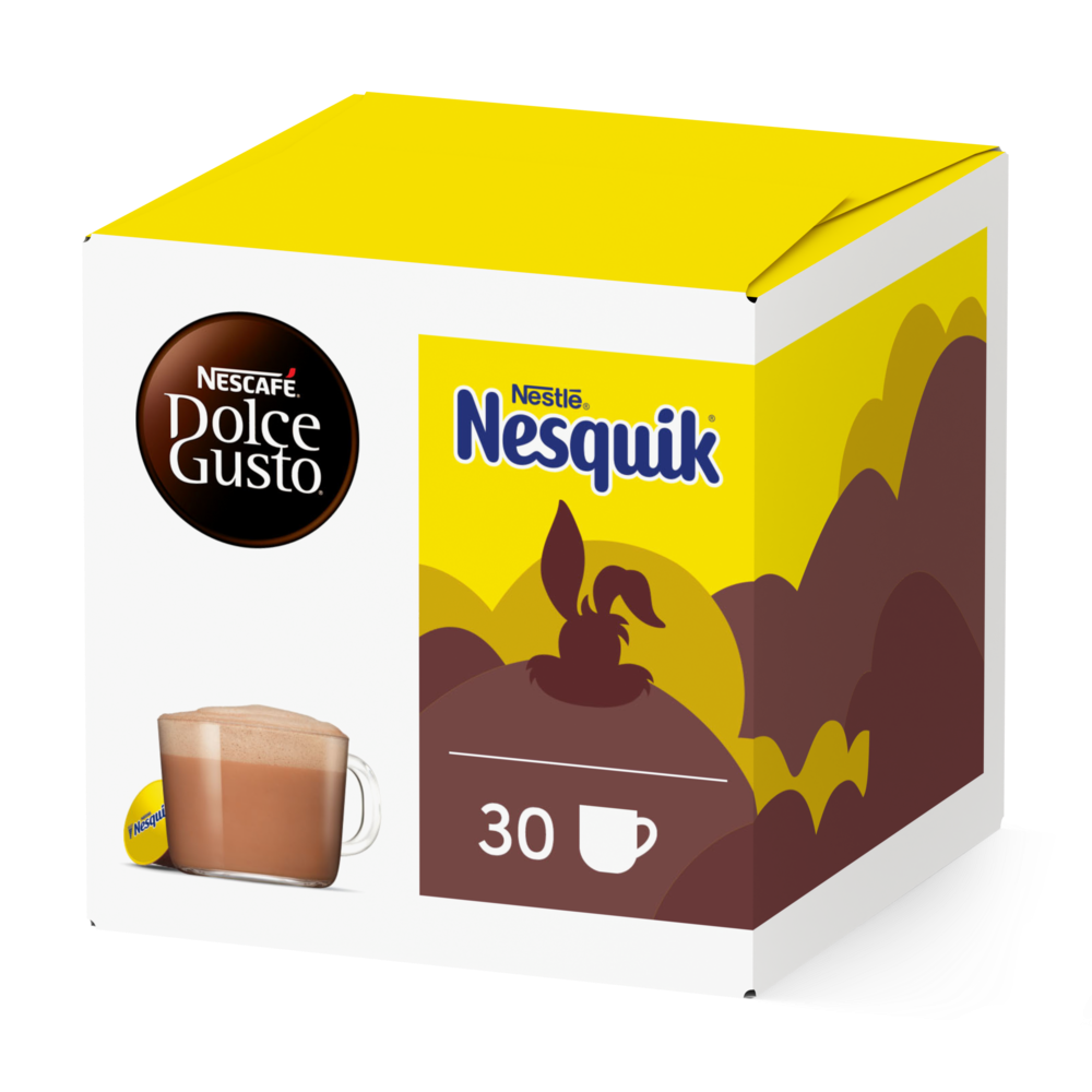 Boîte de 30 capsules NESQUIK® 30 CAPSULES NESCAFÉ® Dolce Gusto