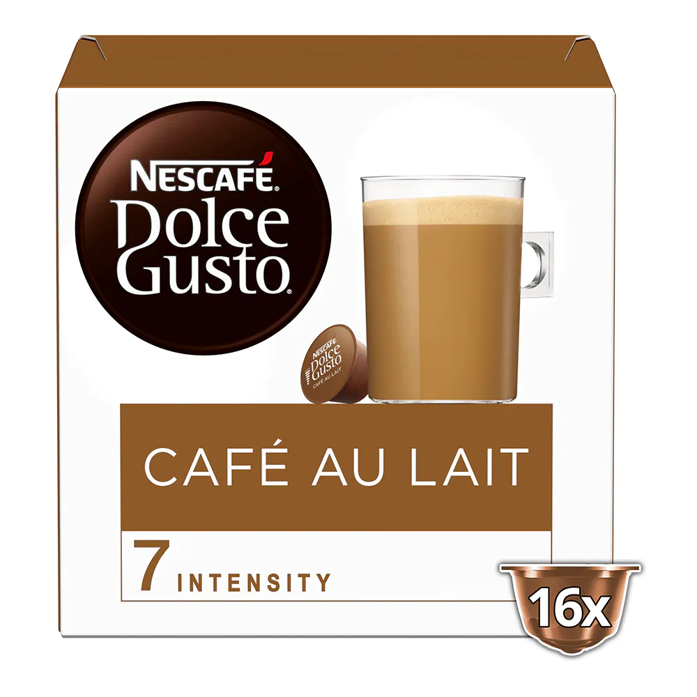 Caf au Lait 16 Capsules NESCAF Dolce Gusto