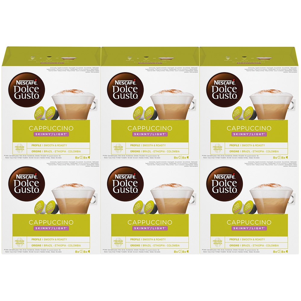 Cappuccino Light Skinny 96 Capsules NESCAFE® Dolce Gusto®