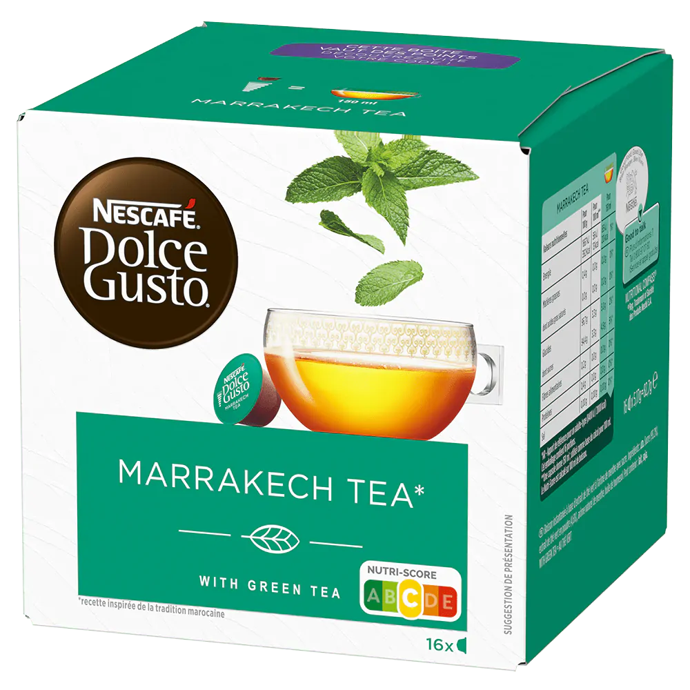 Thé vert menthe Marrakech Tea - 96 Capsules