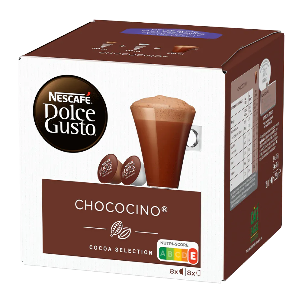 Chocolat chaud Chococino® - 16 Capsules