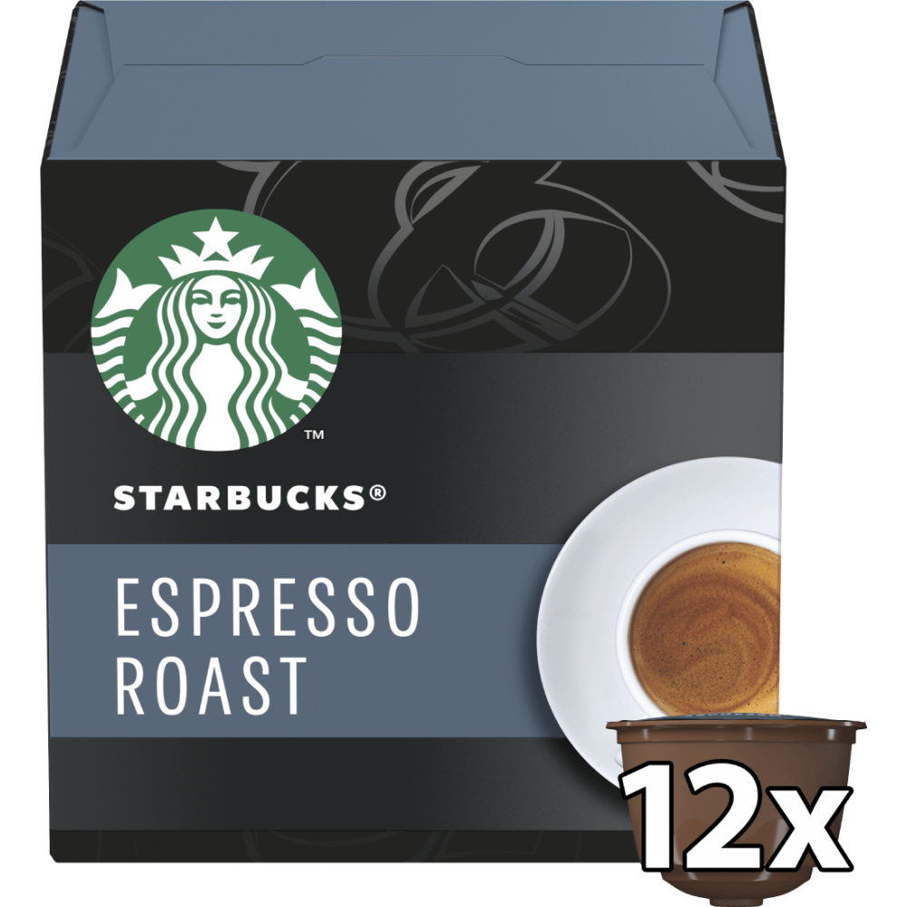 Café STARBUCKS® Expresso Roast 12 Capsules NESCAFÉ® Dolce Gusto®
