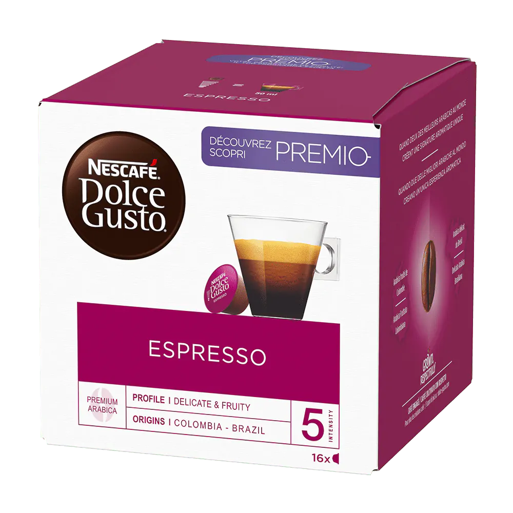 Nescafé Dolce Gusto Espresso - 16 capsules - Café Dosette