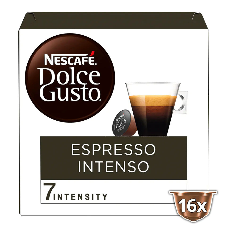Caf espresso Intenso 16 Capsules NESCAF Dolce Gusto