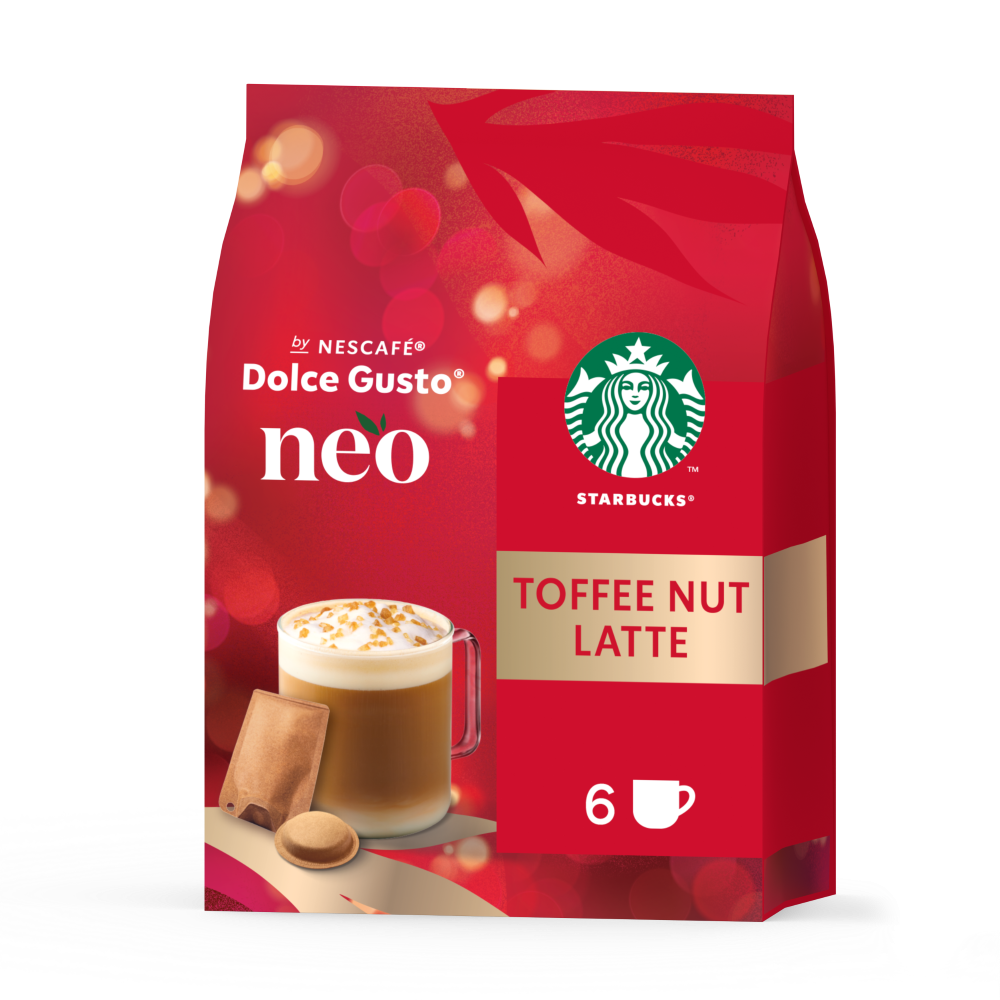 Boîte de dosettes NEO Starbucks® Toffee Nut Latte vue de face