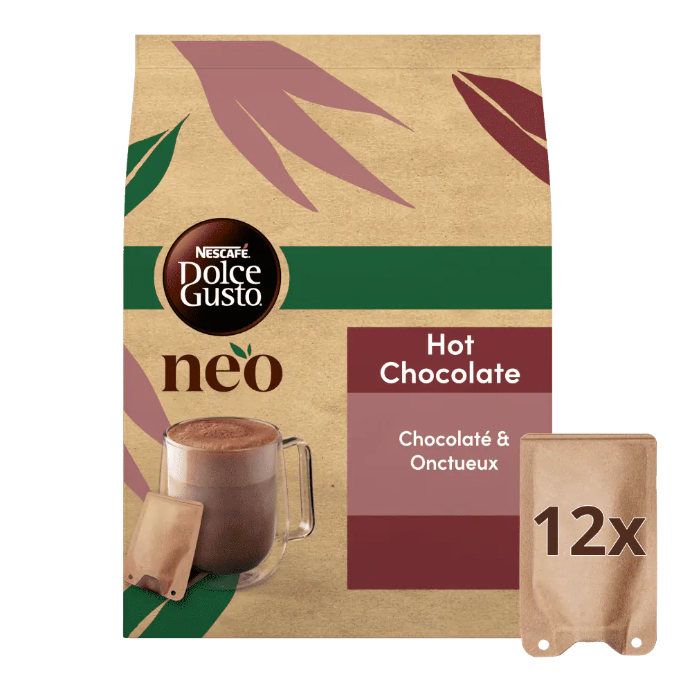 NEO Hot chocolate : sachets recyclables