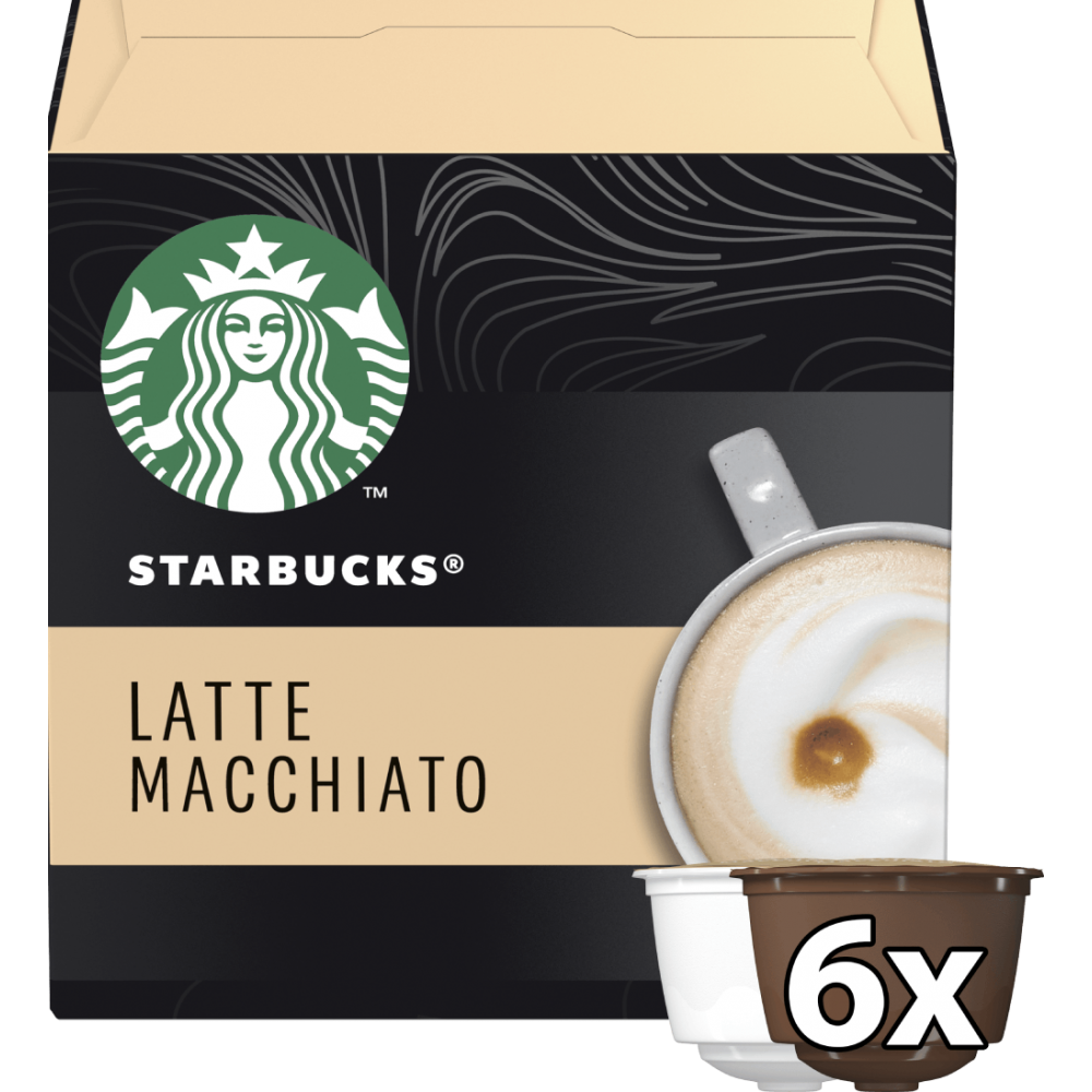 Starbucks Latte Macchiato 12 Capsules NESCAFE® Dolce Gusto®