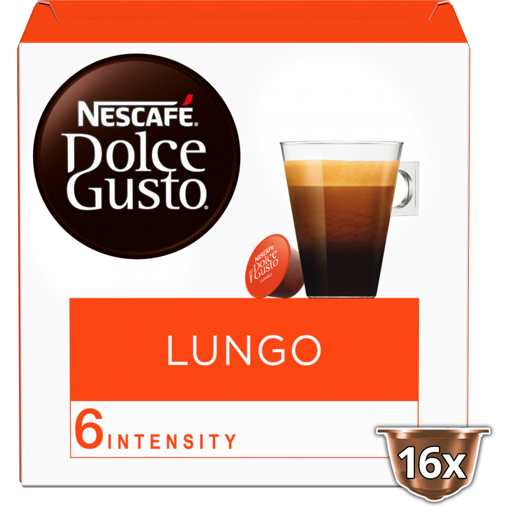 Lungo 16 Capsules NESCAFE® Dolce Gusto®