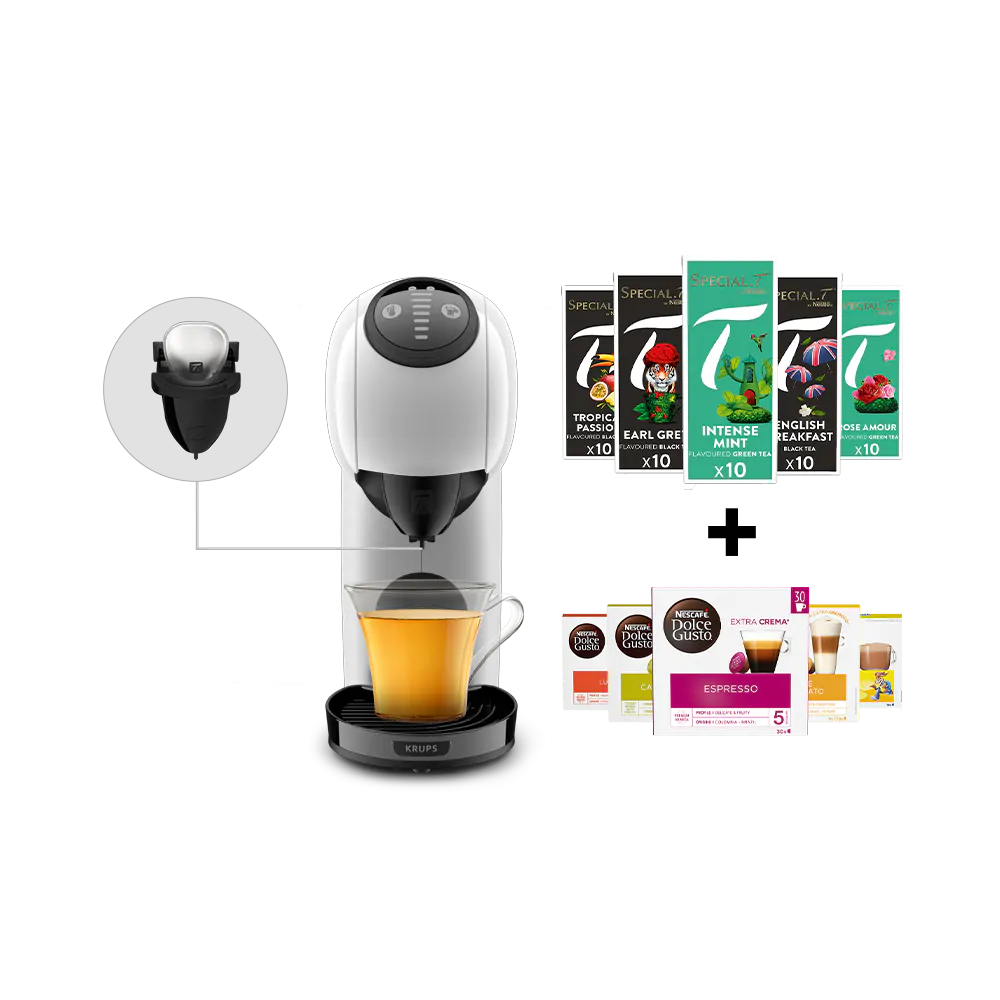 Cafetière à dosette ou capsule Krups NESCAFÉ Dolce Gusto NEO Blanc