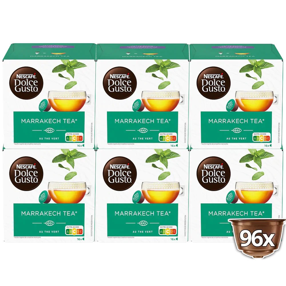 Thé Marrakech Dolce Gusto 16 capsules - 83g