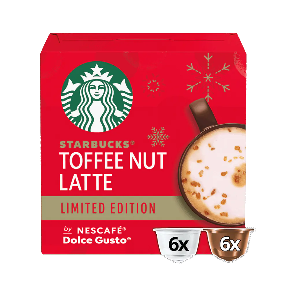 STARBUCKS® Toffee Nut Latte - 12 Capsules