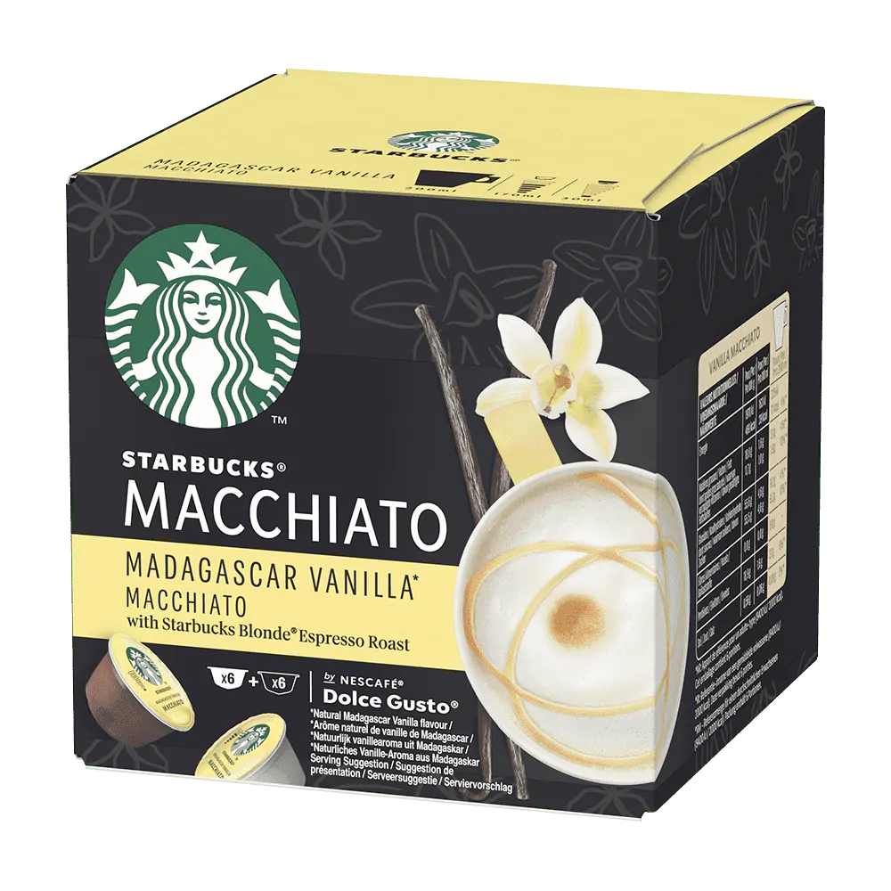 STARBUCKS® Vanilla Macchiato 12 Capsules