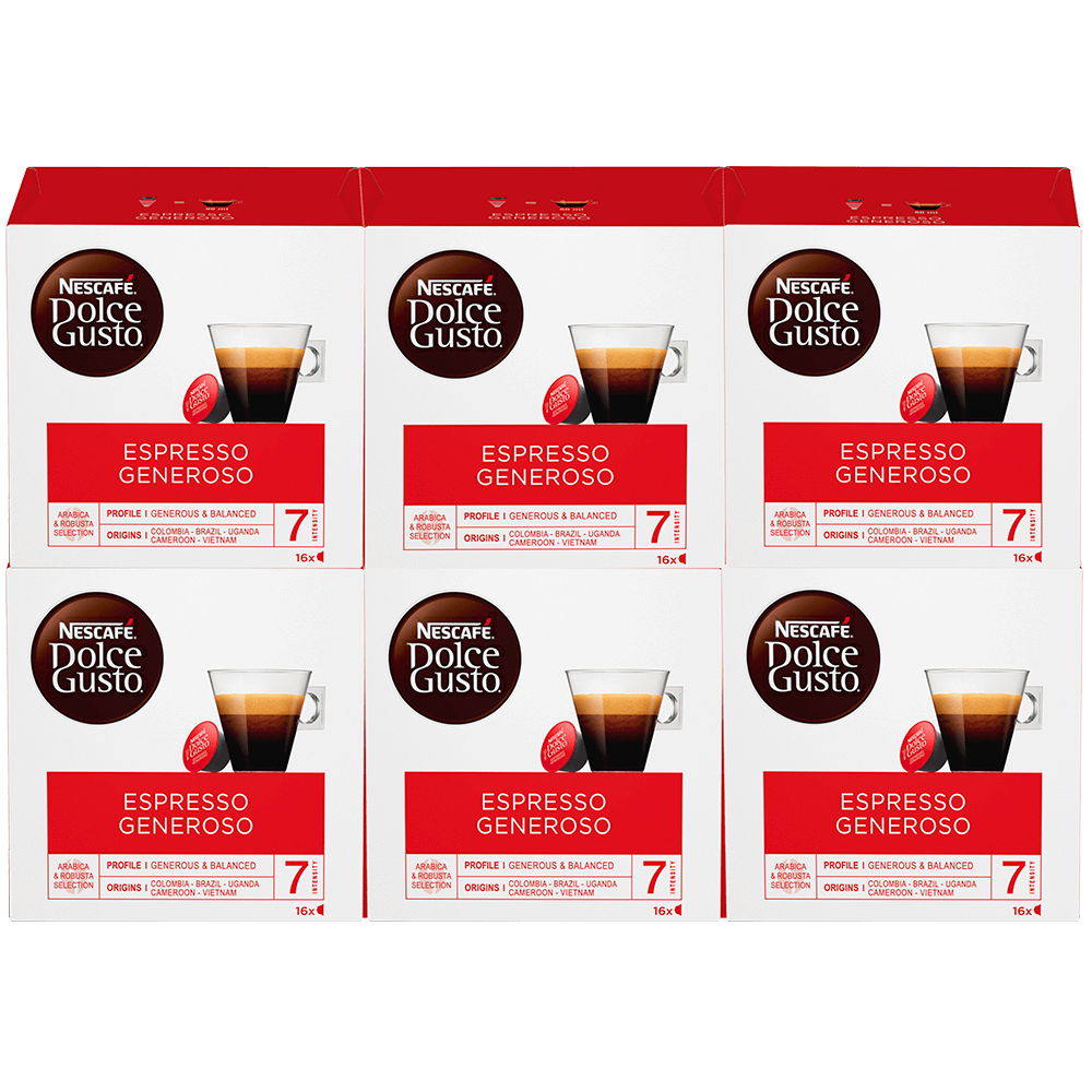 PACK AVANTAGE ESPRESSO GENEROSO 96 CAPSULES