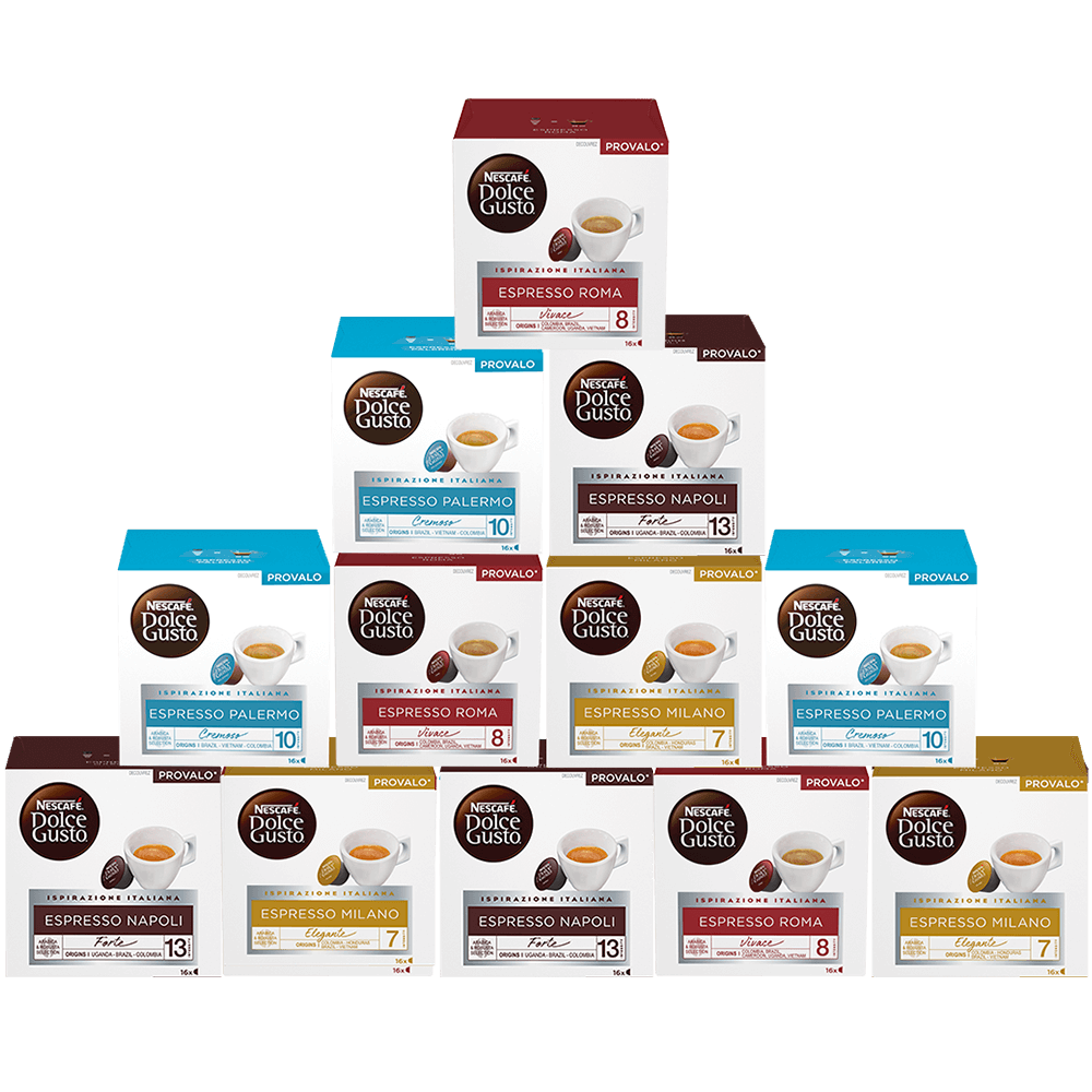 PACK 100% ESPRESSOS ITALIENS