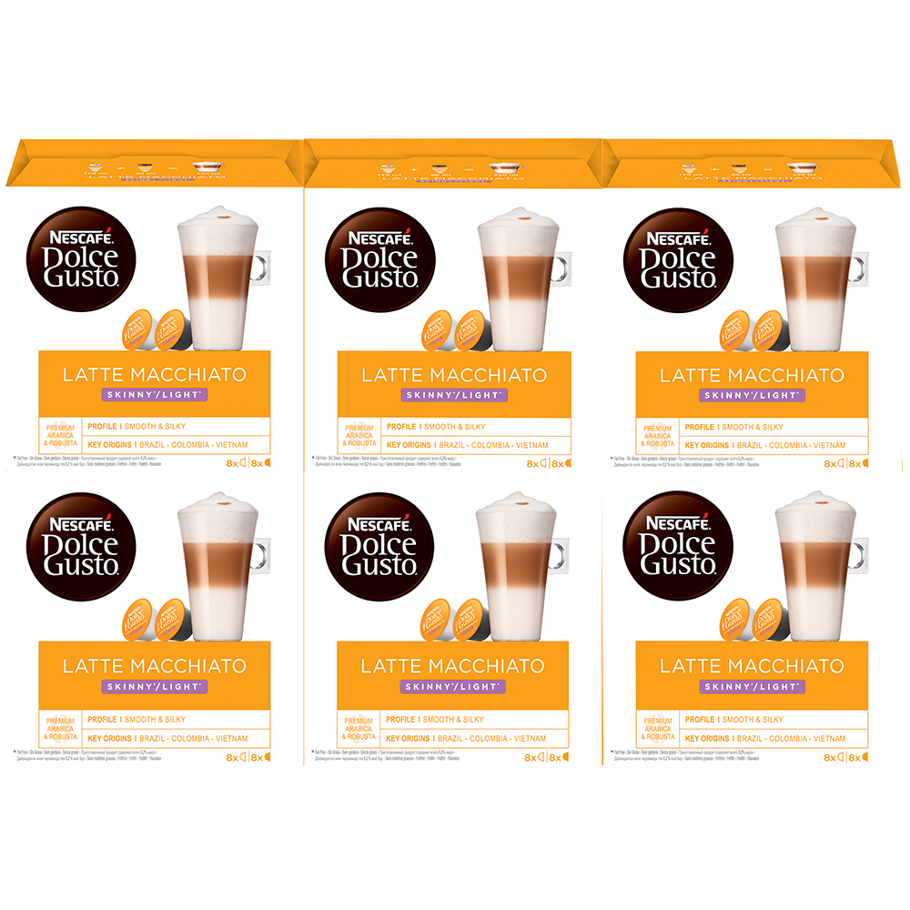 PACK AVANTAGE LATTE MACCHIATO LIGHT 96 CAPSULES
